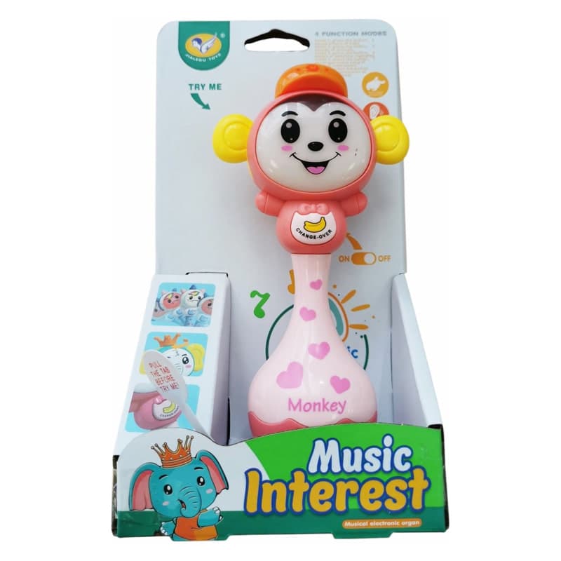 Бебешка музикална дрънкалка Raya Toys