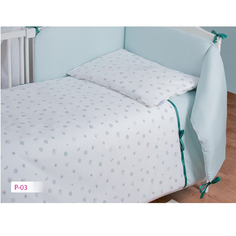 Спален комплект Baby Matex Pretty 3 части с обиколник 0285 03
